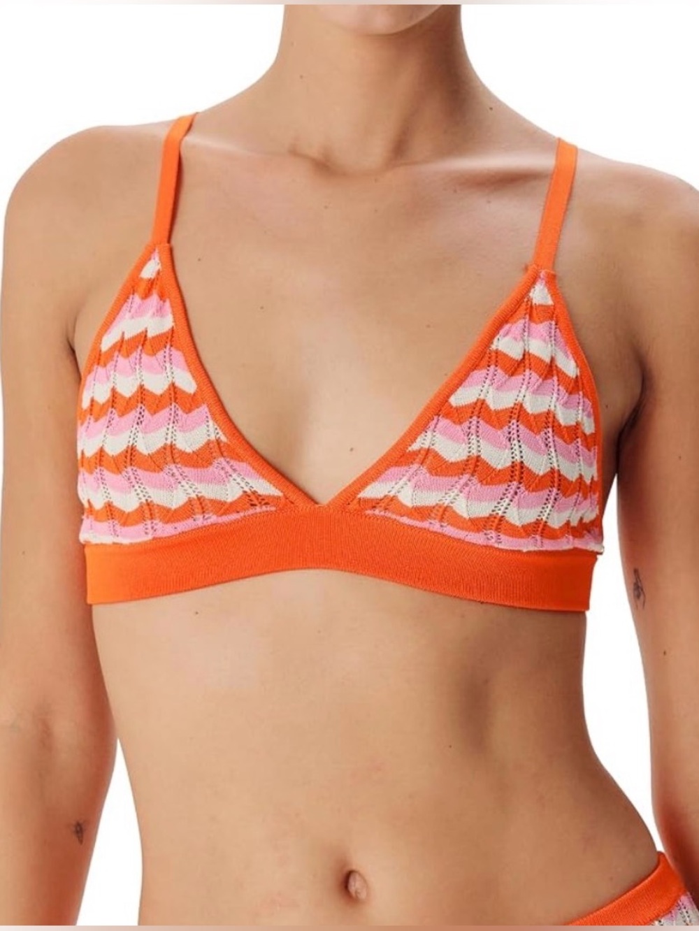 NWT- Ronny Kobo ‘Sarda’ Popover Knit Triangle Top